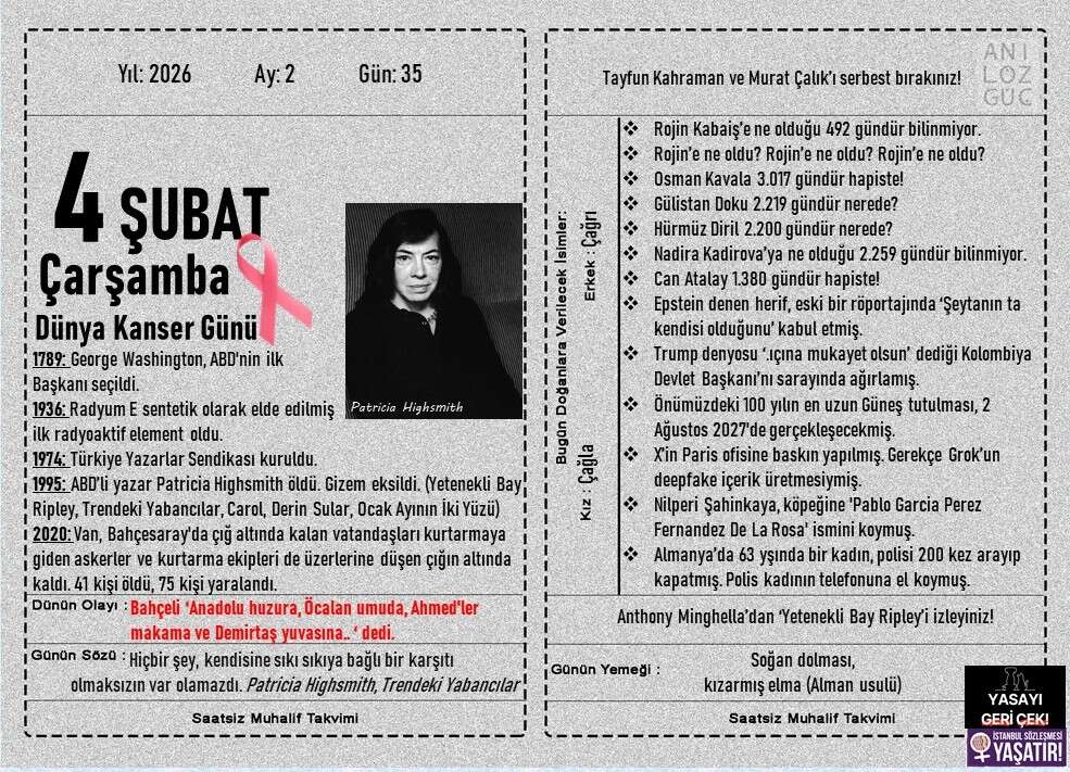 Dünya Kanser Günü 1